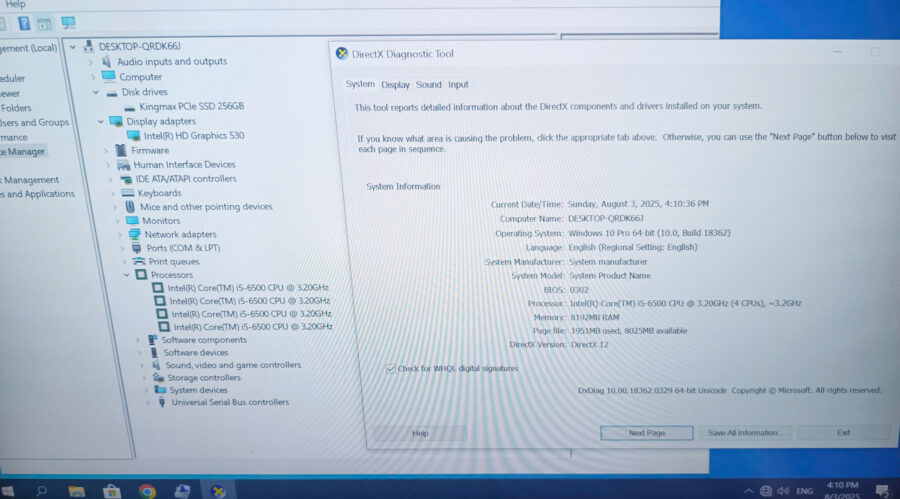 #pc31 Bộ pc văn phòng học tập Cpu i5 thế hệ 6