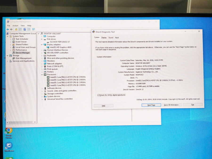 #pc77 Bộ máy tính i5 trắng, đẹp như mới