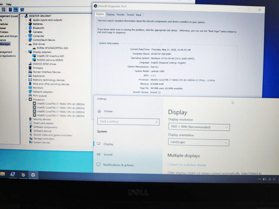 z7848712397396_c60f6ccd284b74371a96ce8e4878a021 #1070 Laptop dell i7 vga rời chơi game nhẹ