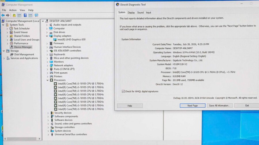 #pc88 Bộ pc thế hệ 10 cây kính đẹp