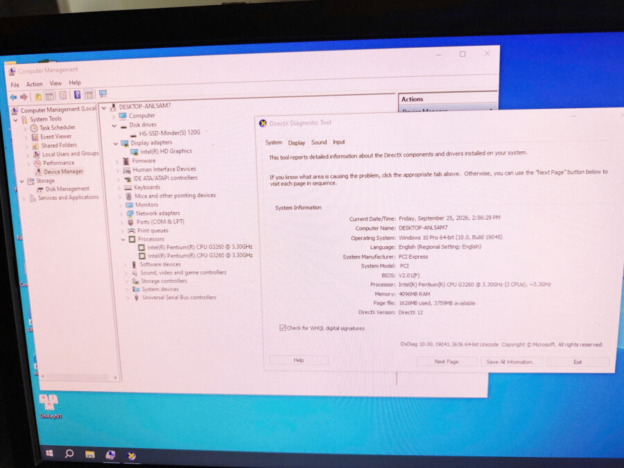 #pc102 Bộ máy tính xem phim nghe nhạc