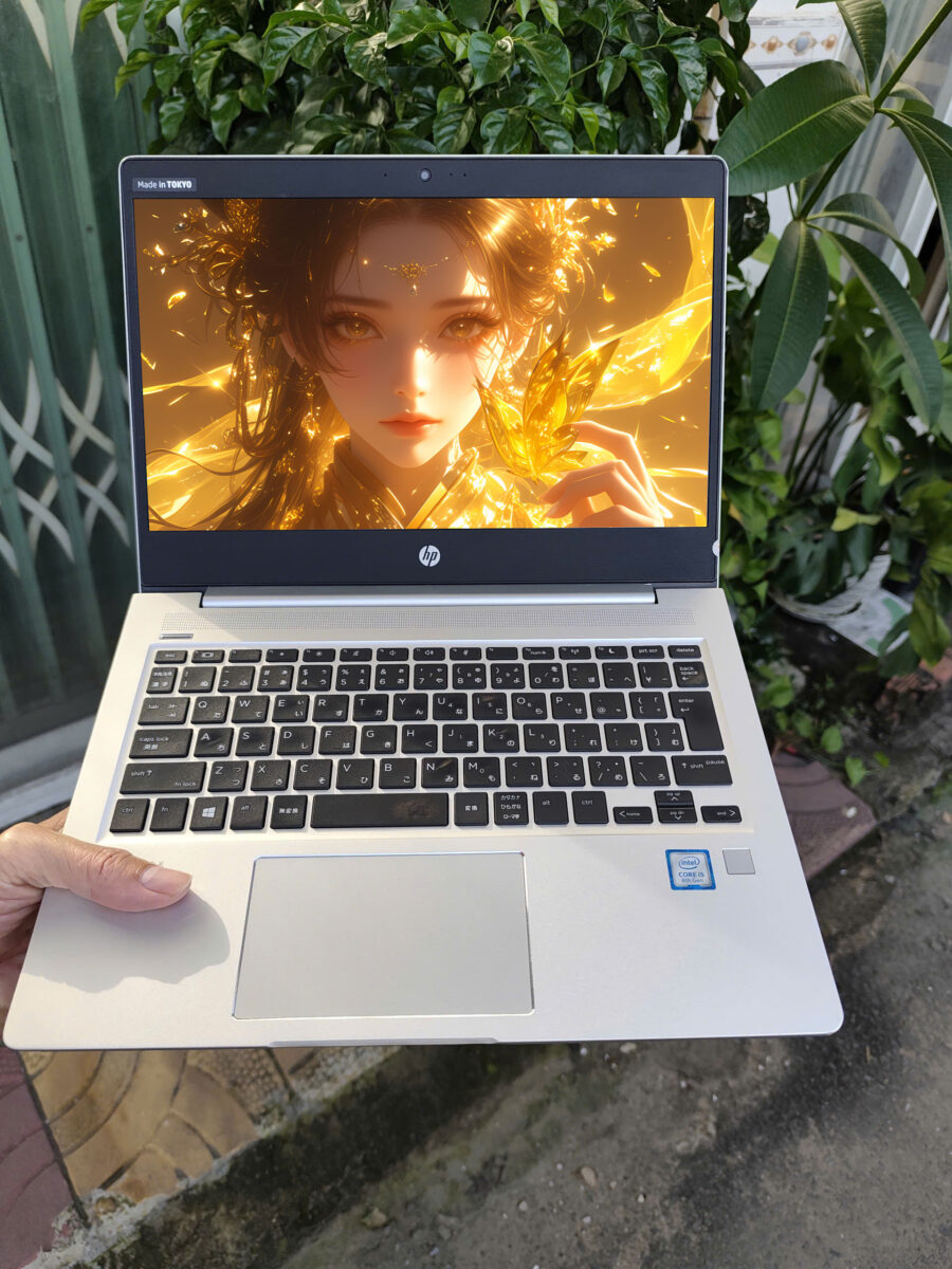 #1164 Laptop hp i5 xách tay nhật mỏng đẹp